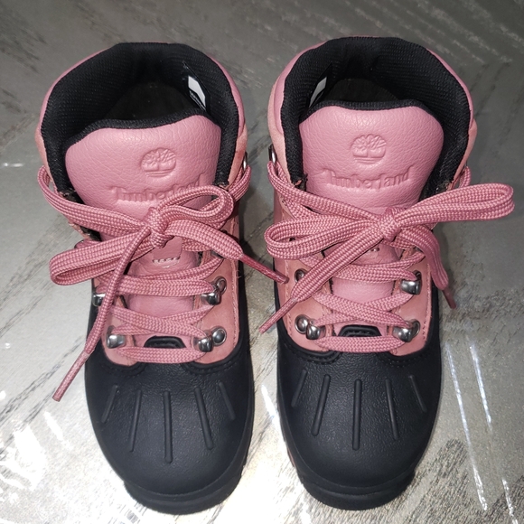 Toodler Girl's Timberland Hiker Boots 11 - Picture 10 of 11